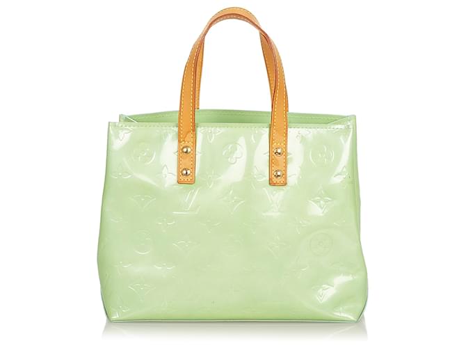 LOUIS VUITTON Vernis Fluo Reade PM Hand Bag Green M91904 LV Auth q030 Red  Patent leather ref.335727 - Joli Closet