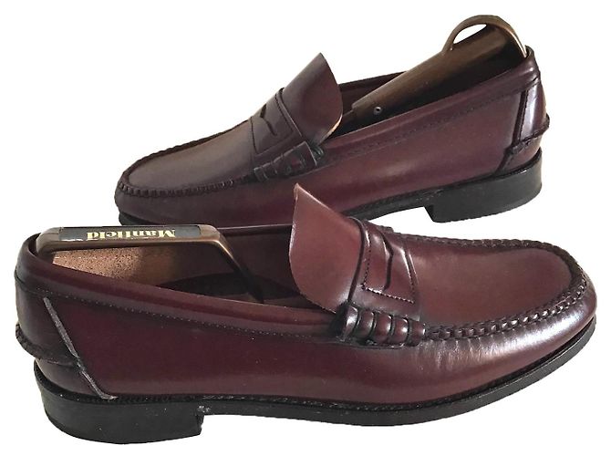 Sebago Mocassins Bordeaux