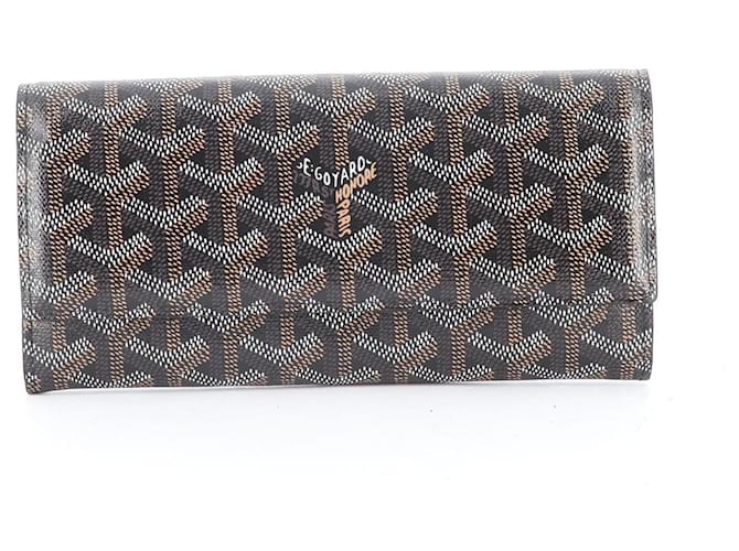 Goyard Wallet Black Leather ref.398330 - Joli Closet