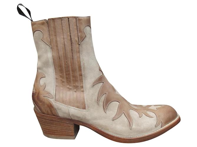 Sartore p Stiefel 36,5 neue Bedingung Beige Wildleder  ref.398434