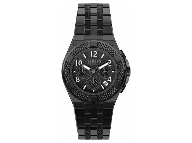 Autre Marque Versus Versace Esteve Bracelet Watch Black  ref.398744