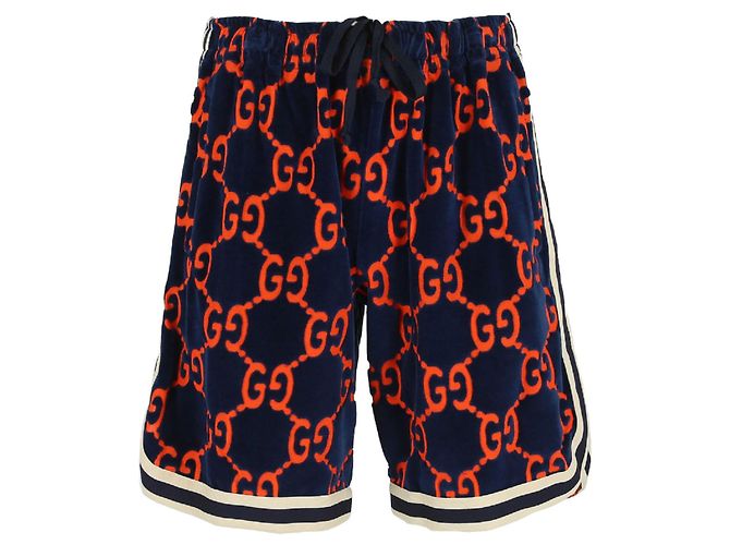 Gucci Chenille-Shorts mit GG-Monogramm