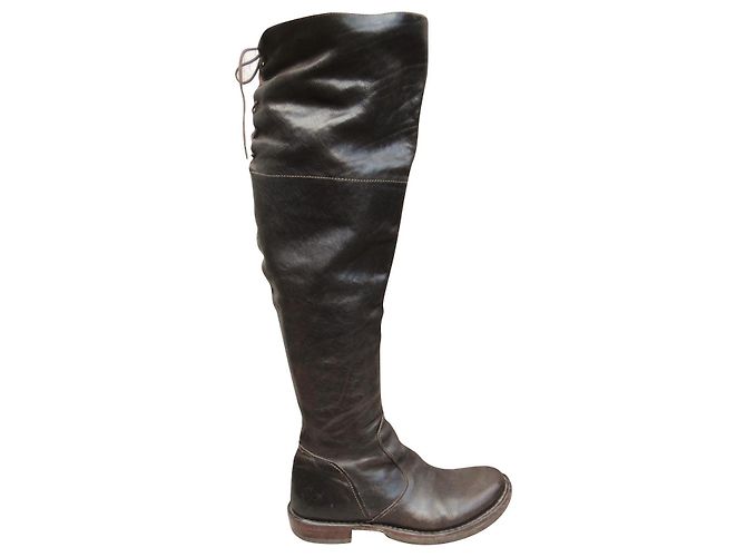 Autre Marque Botas altas Fiorentini + Baker p 37 Marrón oscuro