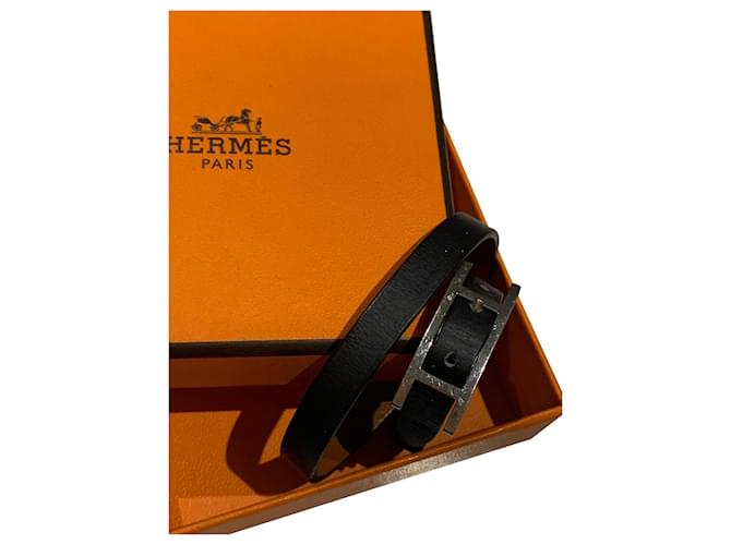 Hermès Behapi Black Leather  ref.399162