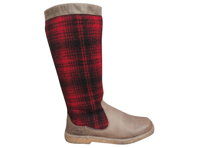 Woolrich p Pelzstiefel 40 Rot