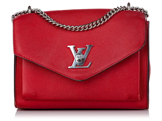 Twist Louis Vuitton Red MyLockMe BB Vermelho Couro Bezerro-como bezerro  ref.400109