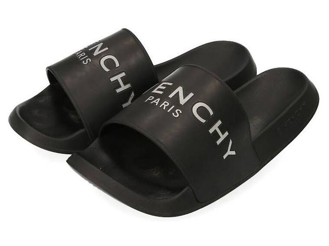 [Usato] GIVENCHY　 sandali con logo design (Colore: Nero)