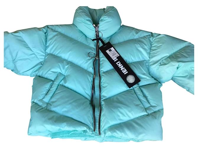 Autre Marque Ienki Ienki Oversized puffer jacket in 100% Down S . Light blue Cloth  ref.400312