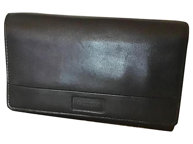 Le Tanneur Wallets Black Leather  ref.400440
