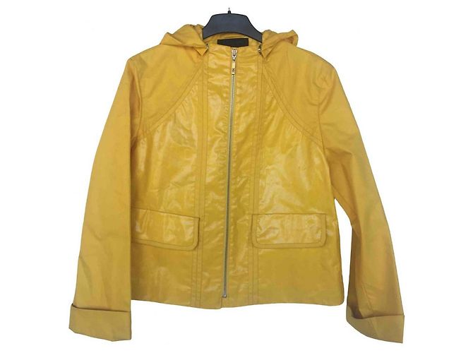 Escada sport raincoat jacket Yellow