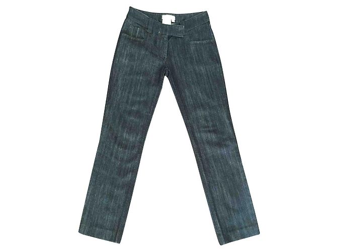 Vaqueros Christian Dior de denim azul
