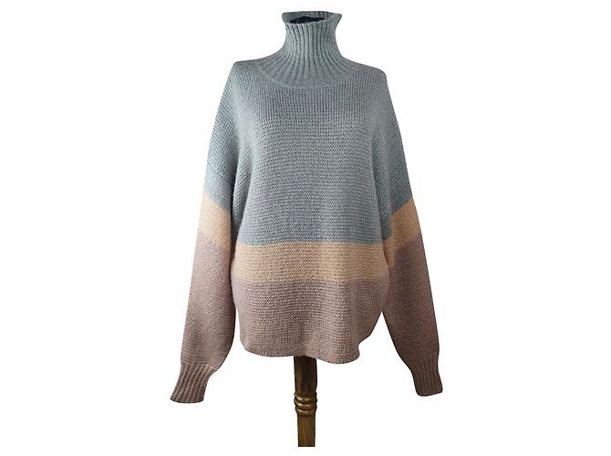 Pull Dagmar en mélange kid mohair XL Multicolore