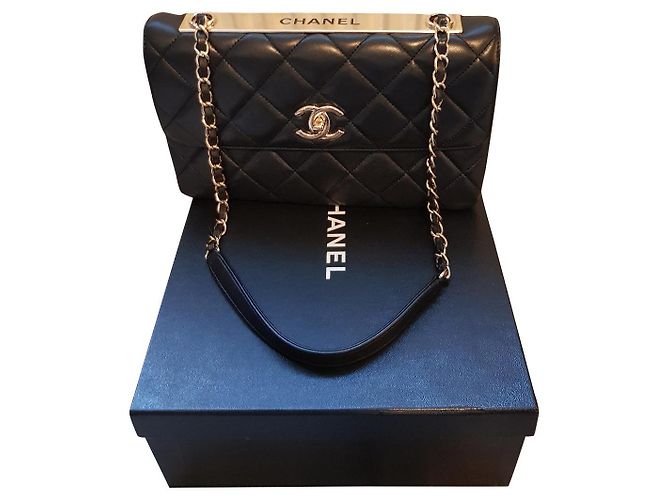 Timeless Chanel clássico atemporal Preto