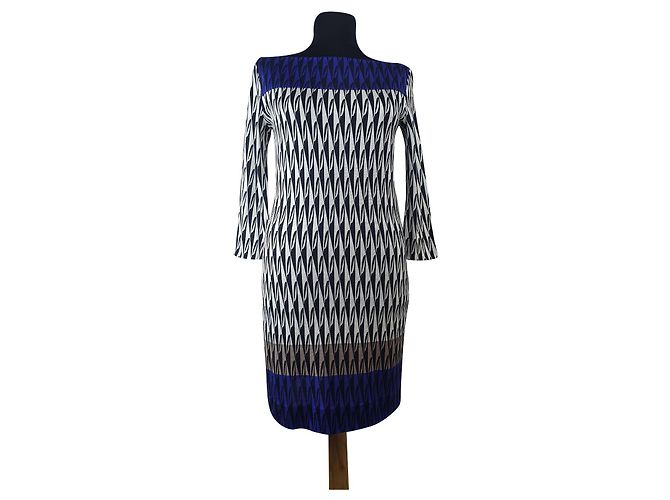 Abito in seta Diane Von Furstenberg Multicolore