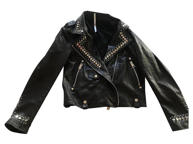 Impérial Biker jackets Black