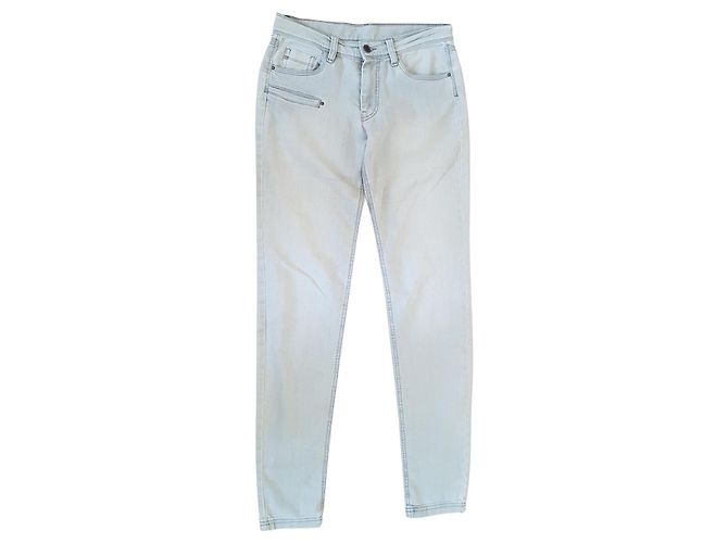 Comptoir Des Cotonniers Vaqueros Slim Gris Claro
