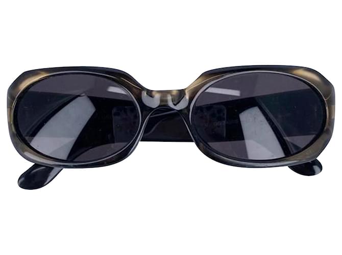 Gafas de sol negras de Gucci Negro Plástico  ref.401930