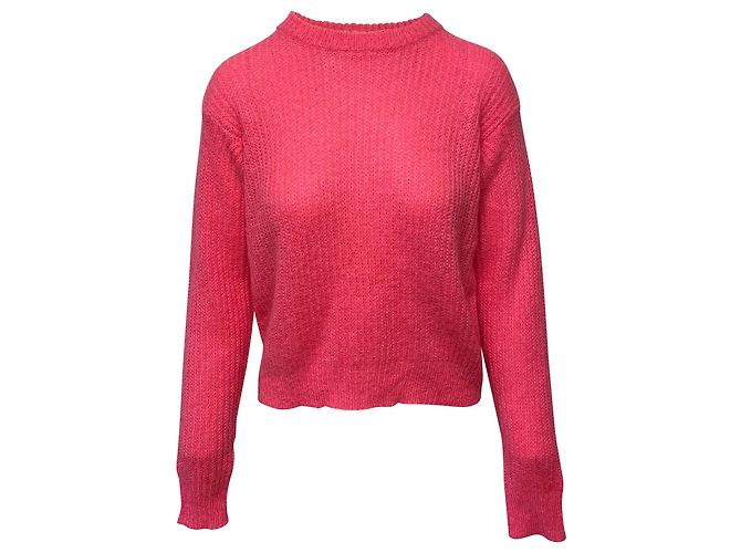 T by Alexander Wang Strickpullover aus rosa Acryl