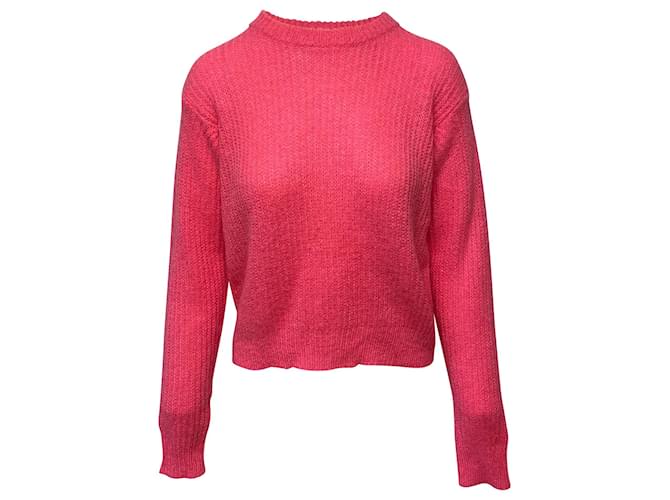 Pull en tricot T by Alexander Wang en acrylique rose  ref.401977