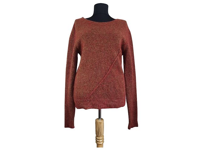 Autre Marque Suéter Holzweiler Oversize de Lã e Mohair Multicor