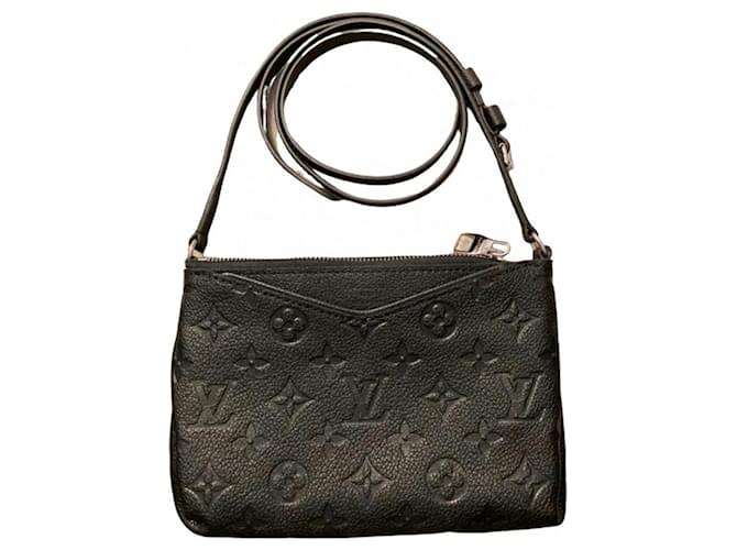 Louis Vuitton Pallas Black Leather  ref.402864