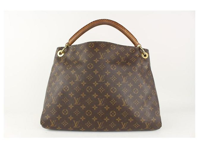 Louis Vuitton Alça trançada da bolsa Hobo MM Monogram Artsy