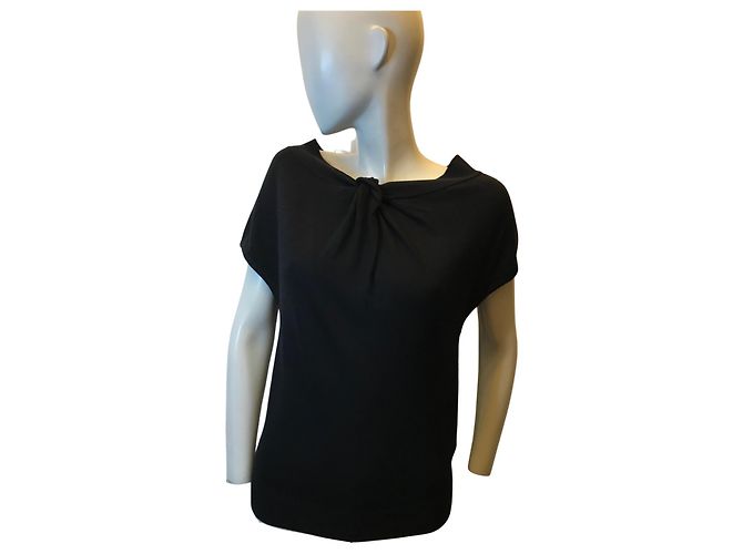 Blusa Victor & Rolf in seta e lana per H&M Nero