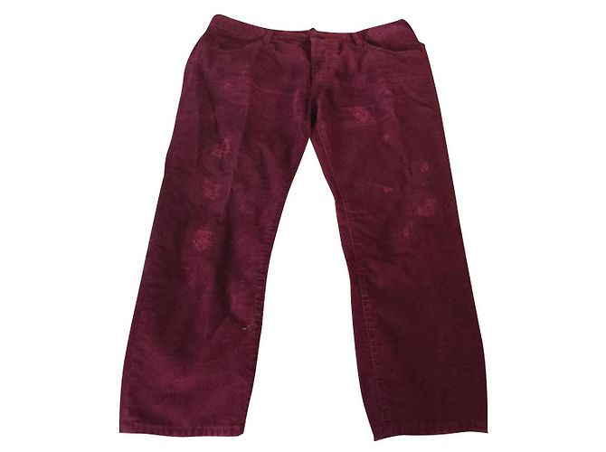 Dsquared2 KARIERT2 Samthose Bordeaux