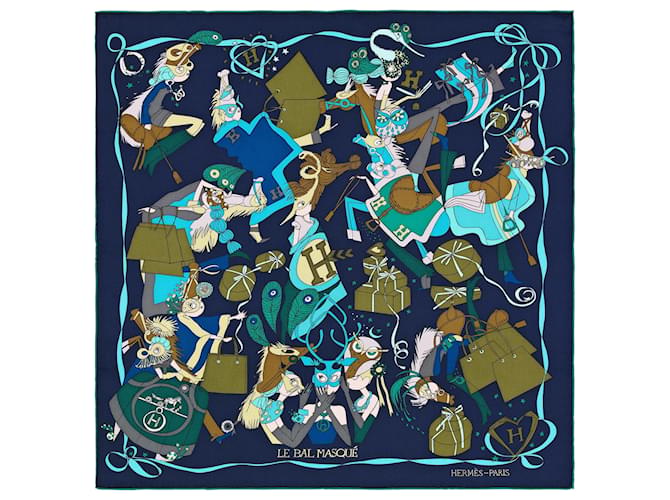 Hermès Sciarpe di seta Multicolore