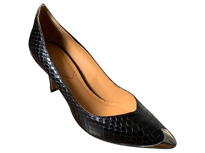 Décolleté Isabel Marant Etoile Pavi pelle nera Nero