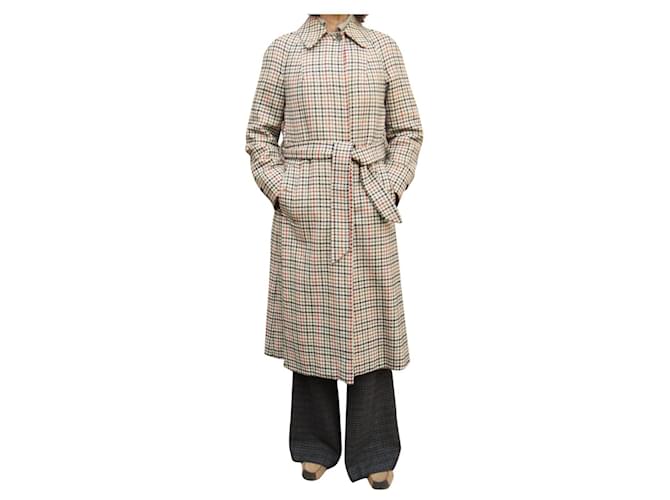 abrigo de mujer Burberry vintage 36 Multicolor Tweed  ref.405344