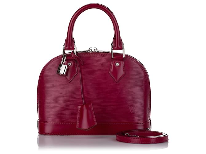 Louis Vuitton Pink Epi Alma BB Leather  ref.405496