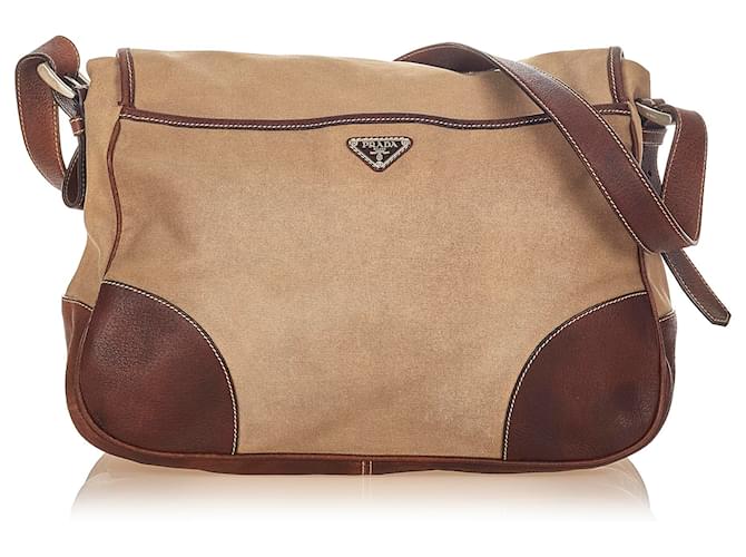 prada bolsa brown