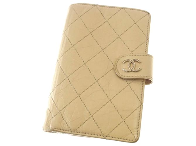 Chanel Pink CC Leather Long Wallet Golden Pony-style calfskin  ref.405849
