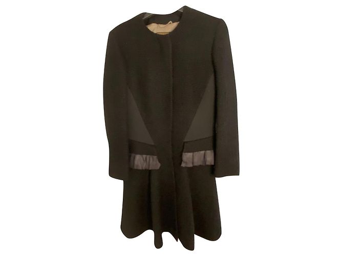 Etro Mantel Schwarz