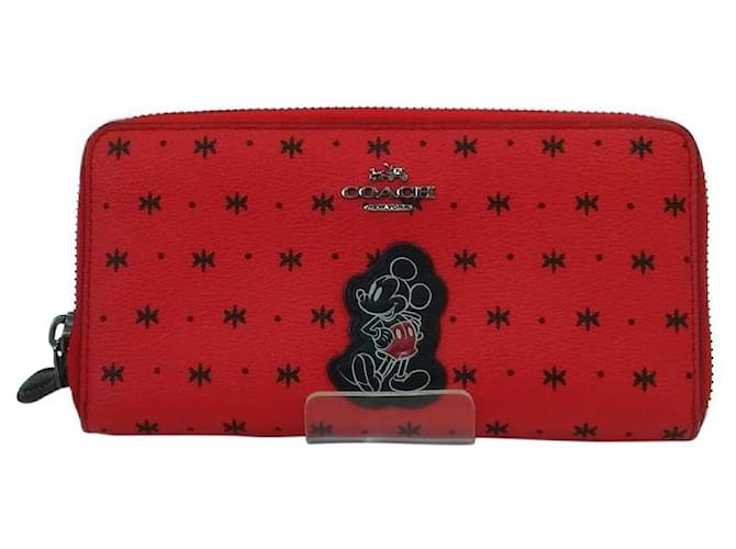 DISNEY×COACH MODEL NUMBER: F59728 Red  - Joli Closet