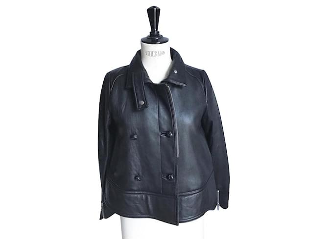 BASH New lambskin jacket BOSTON TO Black  ref.406141