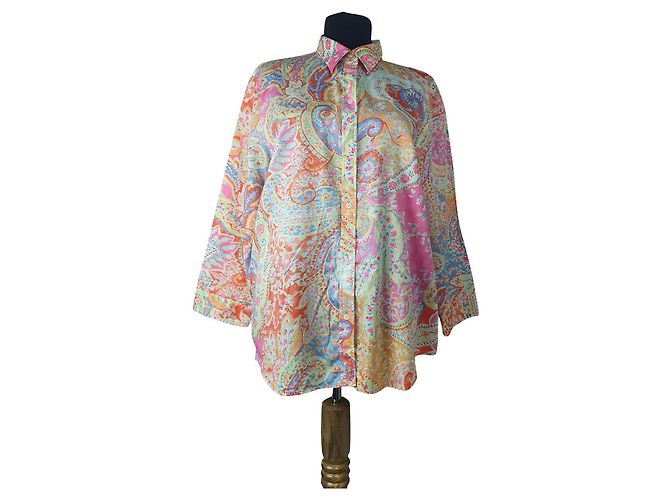 Camicia Lauren Ralph Lauren Multicolore Cotone XL