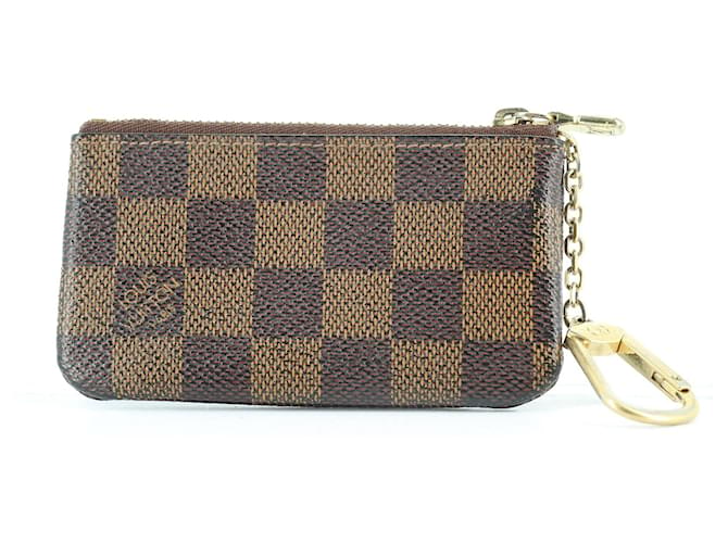 Louis Vuitton Wallets Small accessories Brown Cotton  ref.406164