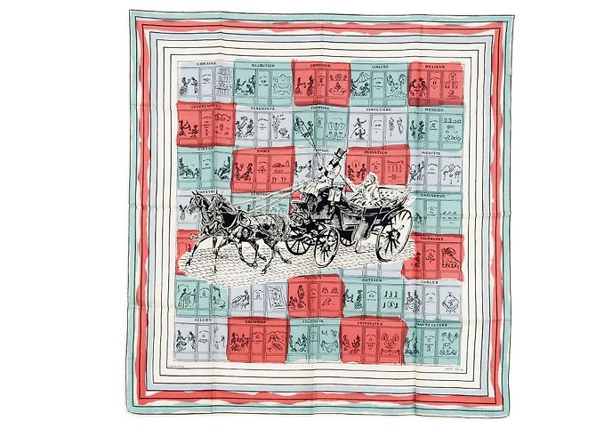 Autre Marque COLECIONÁVEL 1955 SQUARE DEWé PARIS Multicor