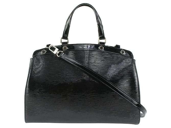 Louis Vuitton Black Electric EPI Leather Brea mm Bag