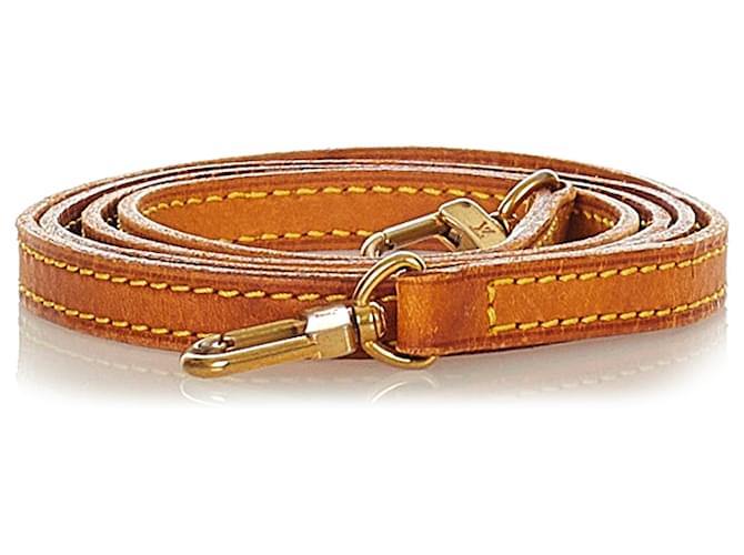 Louis Vuitton Brown Vachetta Leather Strap  ref.406266