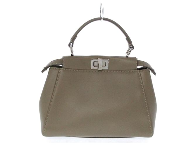 Fendi peekaboo dove discount grey