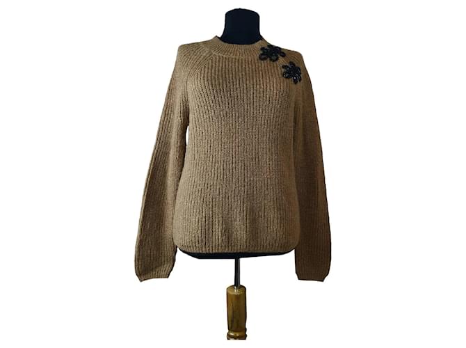 J.Crew Wollpullover in Braun Größe S 