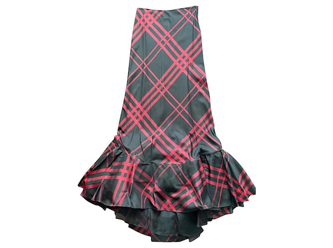 Ralph Lauren Skirts Red Silk  ref.407063