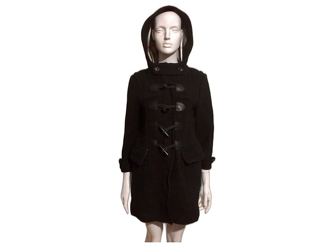 Burberry Brit Montgomery con cappuccio e fodera nova check