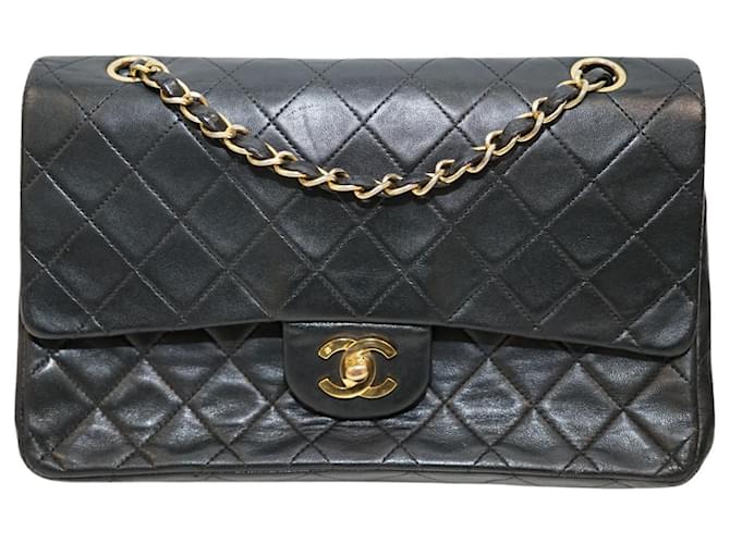 Chanel Timeless Black Leather  ref.407699