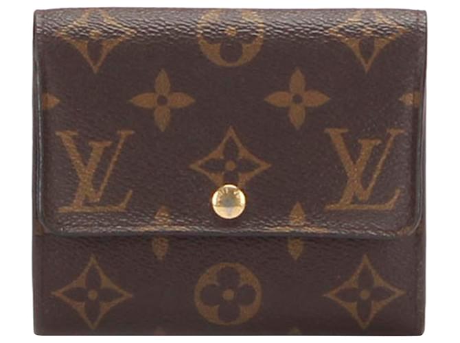 Louis Vuitton LV Wallet Compact Zip Brown Monogram 2247887