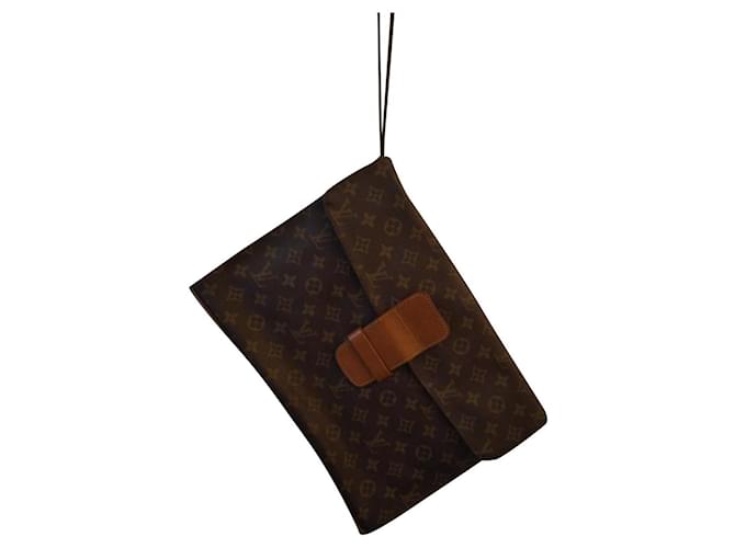 Louis Vuitton vintage monogram document holder. Leather ref.408315