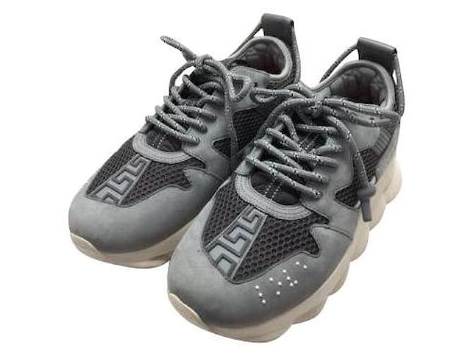 Versace Sneakers Grey  ref.408354